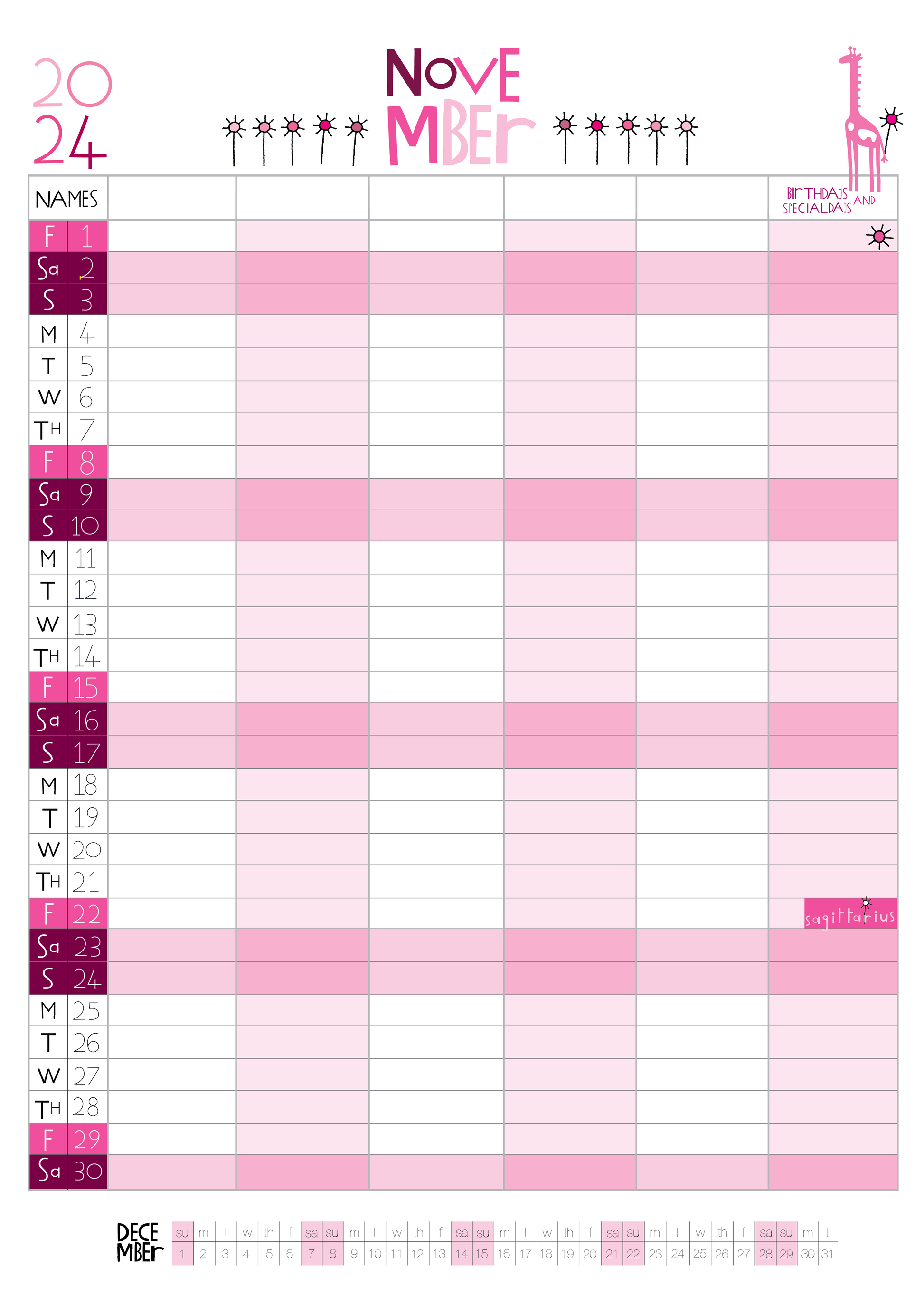 pink