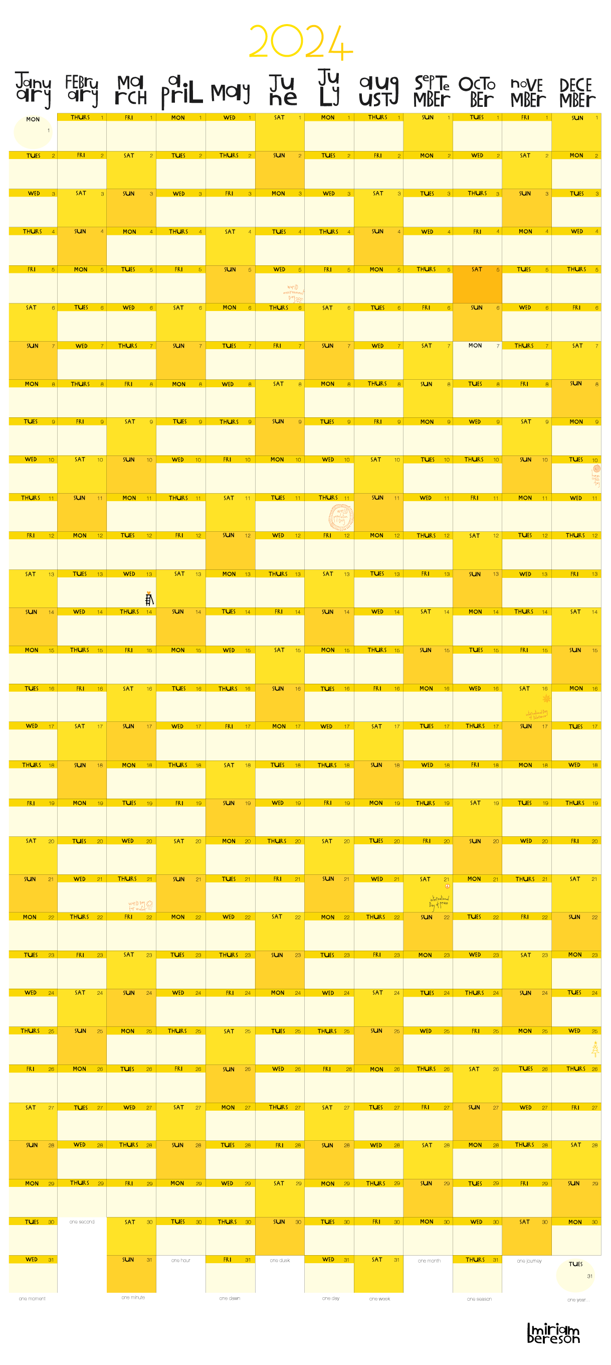 yellow