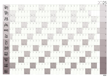 Yearly Planner - Landscape Format