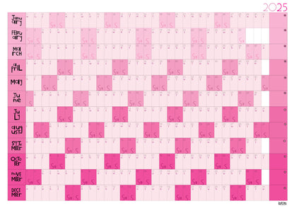 Yearly Planner - Landscape Format