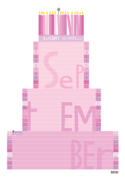 Birthday Calendar - PDF Download